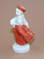RPR - Dejotāja, 1960., porcelāns, h 11.5 cm Modeļa autors - L. Novožeņeca
