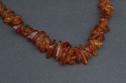 Amber beads. lightest 70 cm