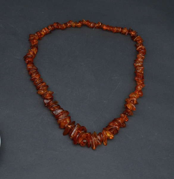 Amber beads. lightest 70 cm