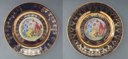 EPIAG Bohemia, plates 2 pcs. 24,5 cm