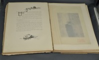 Grāmata Rene Maizeroy La Mer, 24 oforti un 6 gravīras. Parīze