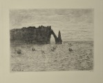 Grāmata Rene Maizeroy La Mer, 24 oforti un 6 gravīras. Parīze