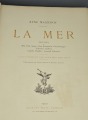Grāmata Rene Maizeroy La Mer, 24 oforti un 6 gravīras. Parīze