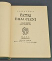 Grāmata Vilis Lācis Četri Braucieni. Oskara Norīša grafikas. Zelta Ābele. 1937.