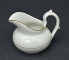 Kuznetsov cream jug. Russian Empire. 8 cm