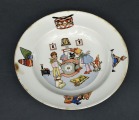 Kuznetsov plate for children. 3.5x19 cm. With defect