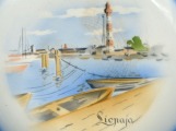 Тарелка Кузнецова Лиепая. 17,5 см