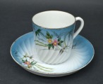 Kuznetsov cup and saucer. Russia. 7 cm and 13.5 cm