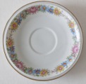 Kuznetsov - Karls Spunde porcelain plate with flowers D 15.5 cm