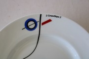 LFZ - Porcelain plate, hand painting