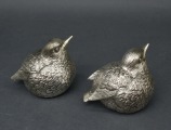 Metāla garšvielu trauciņi, putniņi. 6.5 cm
