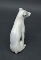 Porcelain figure Dog. Early 20th century. 10 cm