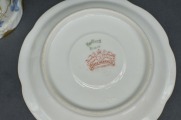 Porcelain cup and saucer. St. Petersburg. 5.5x5.5 cm. 12.5 cm