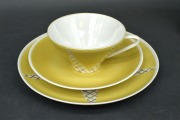 Porcelain trio. Germany. Ulstadt. 1962-1978. Handmade. 10 cm, 15.5 cm, 19 cm