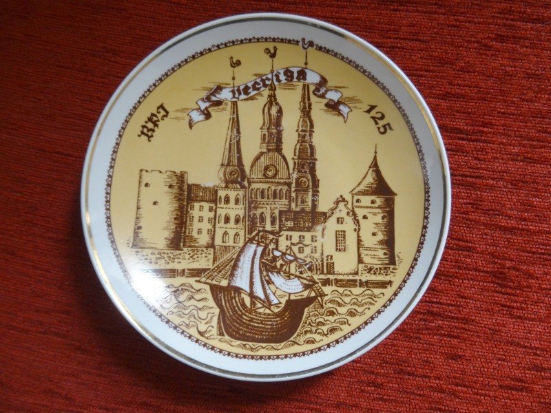 RPR - RPI 125. Plate, diam. 15 cm