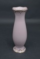 Vase RPR, pink mass with gilding. 20.5x6 cm