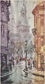 Jānis Brekte akvareļi, mape. 57x47 cm
