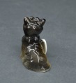 Porcelāna figūriņa Suņuks ar pakavu. 7 cm
