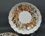 Porcelāna servīze piecām personām. Autordarbs. Roku gleznojums. LFZ