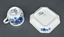 Royal Copenhagen tasīte ar apkaštasi. 6 cm, 10 cm