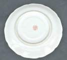 Tasīte ar apakštasīti un šķīvīti. Eiropa. 10 cm, 15 cm, 18 cm. Ar defektiem.