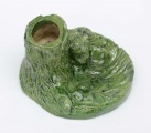  Candle holder - business card holder with a wasp. Ceramics, France. 8 x 10.5 x 12.2 cm.