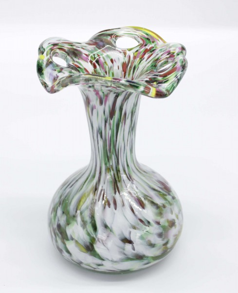 Vase. Glass, h=16 cm