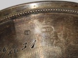 Biķeris. Sudrabs 875. Svars 24,19 g. 7,3x4 cm