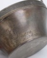 Cukurtrauks. Sudrabs 916. Svars 197,17 g. 5,3x11,2 cm