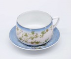 Gardner Porcelain Factory cup and saucer.