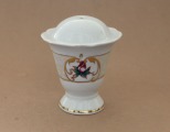  Spice container. Porcelain, H 7,7 cm