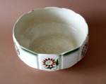 Kuznetsov - Faience vessel, d 19.5 cm; h 8.5 cm, with defect