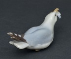 Porcelain kayak. Denmark. Length 14 cm