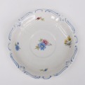 Saucer from the Riga Ceramics Factory. Porcelain, decal. Diam. 15 cm