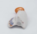 &amp;quot;Rooster&amp;quot; salt cellar. Porcelain, Riga. Height 10 cm