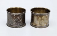 Salvešu turētāji 2 gab. Sudrabs 84. Svars 57,71 g. 3,5x4,5 cm