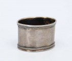 Napkin holder. 875 silver. Weight 13.70 g. 2.5 x 3 x 4 cm