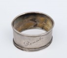 Napkin holder. 875 silver. Weight 13.70 g. 2.5 x 3 x 4 cm