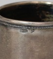 Napkin holder. 875 silver. Weight 13.70 g. 2.5 x 3 x 4 cm
