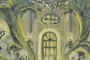 Scenogrāfija Riekstkodis. Guaša, tempera, papīrs, 1950tie gadi 40x58 cm