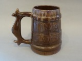 Senchu beer. Riga. Aldaris. Latvia, ceramics, h 14 cm