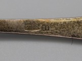 Sudraba galda piederumi 3 gab. 875. Svars 42,81 g. 11,5 cm,. 11,7 cm un 13,7 cm. Tējkarotei lietošan