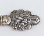 Silver spoon. 875. Weight 61.80 g. 19.2 cm