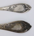 Sudraba karotes 2 gab. 875. Svars 107,46 g. 18,8 un 22 cm
