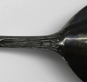 Silver spoons, 2 pcs. 875. Weight 190.55 g. 25 and 23 cm