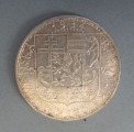 Silver coin, 20 korunas. Czechoslovakia. Weight 11.99 g.