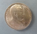 100-koruna silver coin. Czechoslovakia. 14 g.