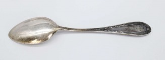 Silver teaspoons (6 pcs). 875 silver. Weight 154.22 g. 14.3 cm