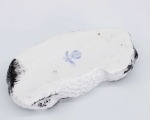 Sviesta trauks Auns. M.S. Kuzņecova rūpnīca, Krievijas imp. Dmitrovas fabrika. Porcelāns. 11x16x8 cm