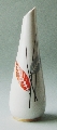 Vase with leaf pattern